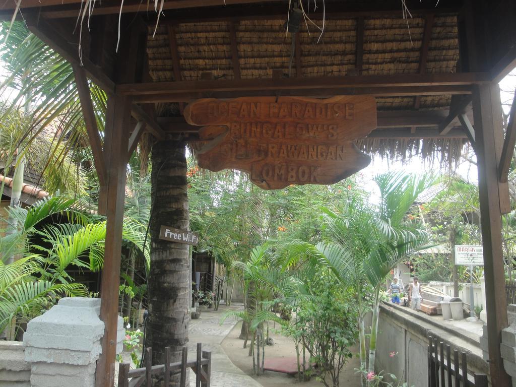 Oceane Paradise Bungalow Gili Trawangan Esterno foto