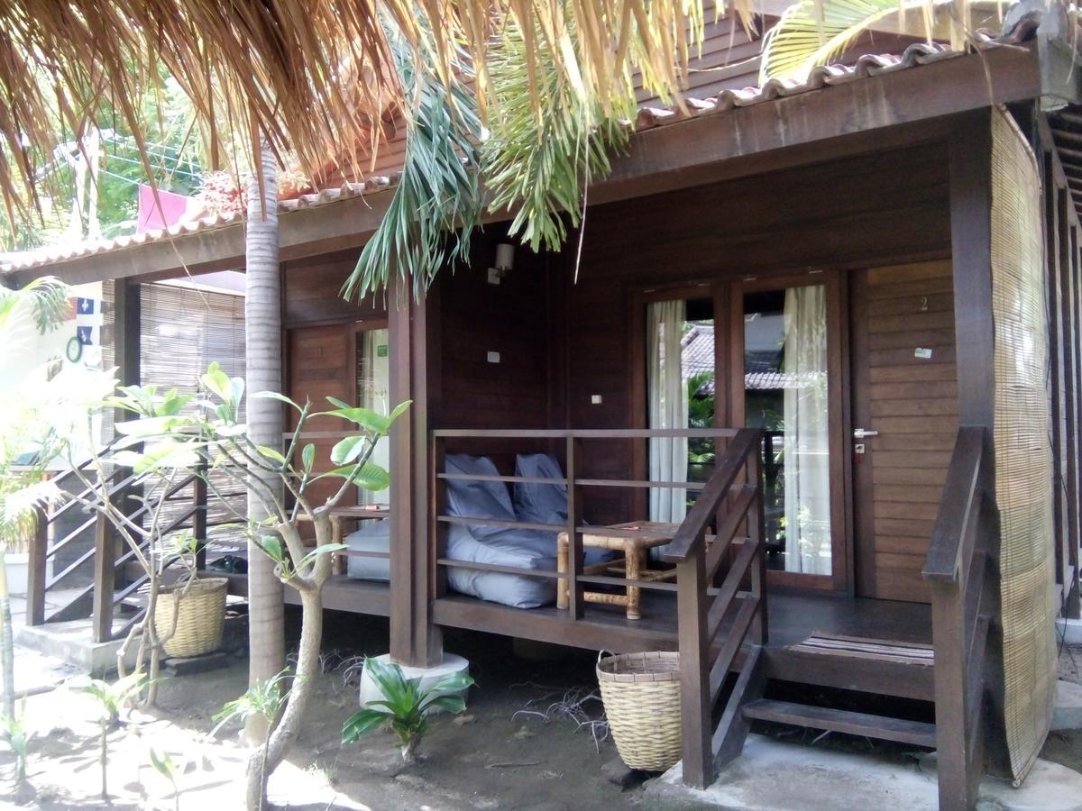 Oceane Paradise Bungalow Gili Trawangan Esterno foto