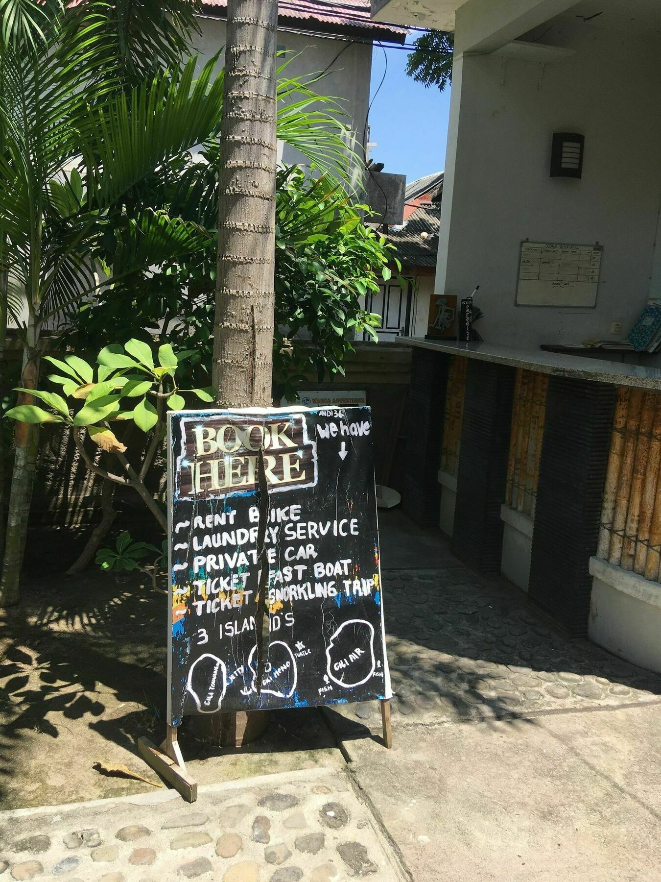 Oceane Paradise Bungalow Gili Trawangan Esterno foto